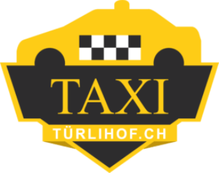 Logo - Taxi über einem Orts Schild